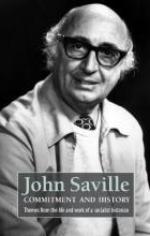 John Saville: Commitment and History